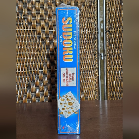 Brand New 2005 Cardinal The Original Sudoku Game Sealed, Never Opened - Picture 3 of 5